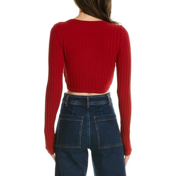 Cotton Citizen Capri Crop Cardigan - Picture 2 of 3